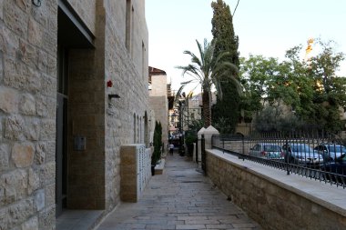 Antik Jerusalem yürümek 