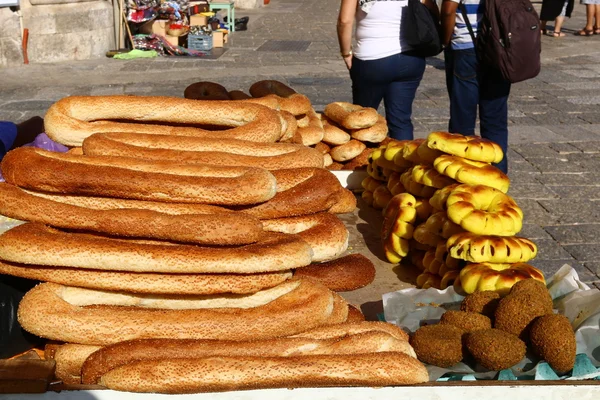 Хліб продається на вулиці — стокове фото