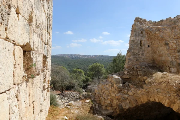 Starobylé pevnosti Yehiam — Stock fotografie