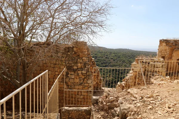 Starożytnej fortecy Yehiam — Zdjęcie stockowe