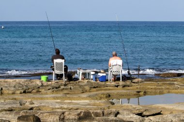 Akdeniz kıyısında 