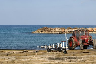 Akdeniz kıyısında 