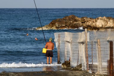 Akdeniz kıyısında 