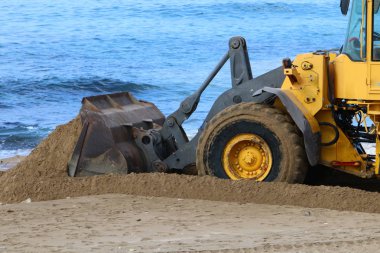 O büyük Ekskavatör inşaat 