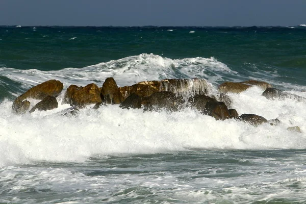 Una tormenta en el mar —  Fotos de Stock