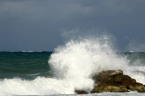 A storm at sea — Stock Photo, Image