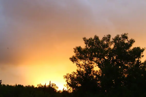 Dağlarda gün doğumu 