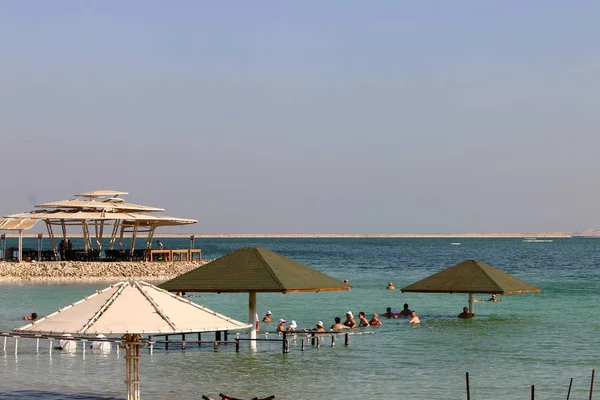 Strand der Toten - Meer von Sodom — Stockfoto