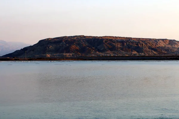 Другая сторона Мертвого моря — стоковое фото