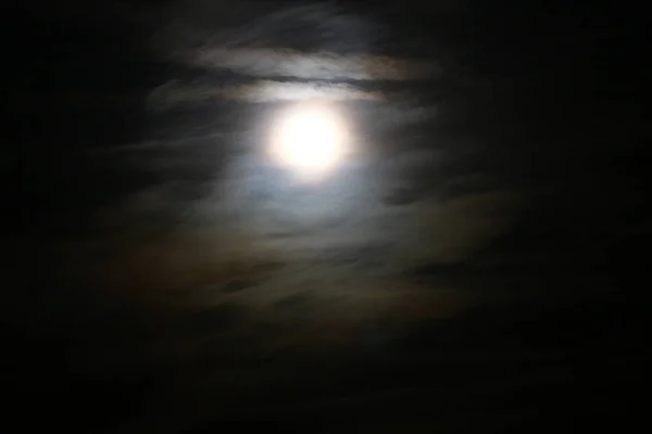 Today large moon — Stock Photo, Image