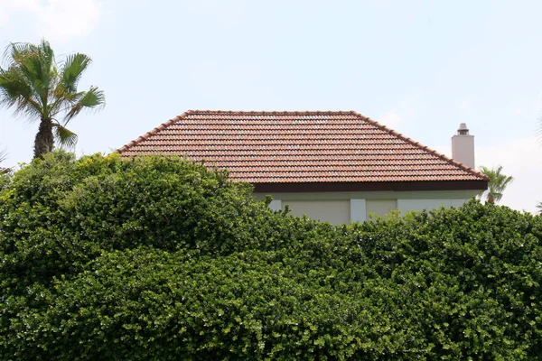 Roof - top uppförandet av byggnaden — Stockfoto