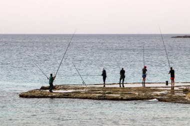 Akdeniz kıyısında 