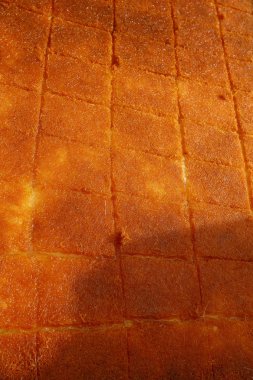 Üstünde belgili tanımlık sayaç Doğu tatlılar 