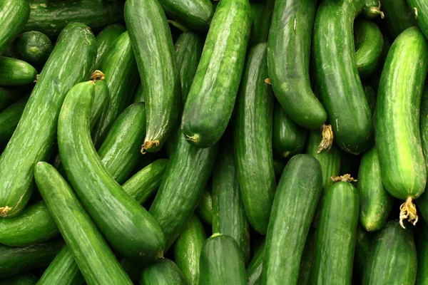 Feküdjön a számláló gyümölcs- és zöldségfélék — Stock Fotó