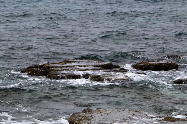 Shore of the Mediterranean Sea — Stock Photo, Image