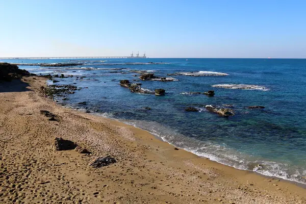 Shore of the Mediterranean Sea — Stock Photo, Image