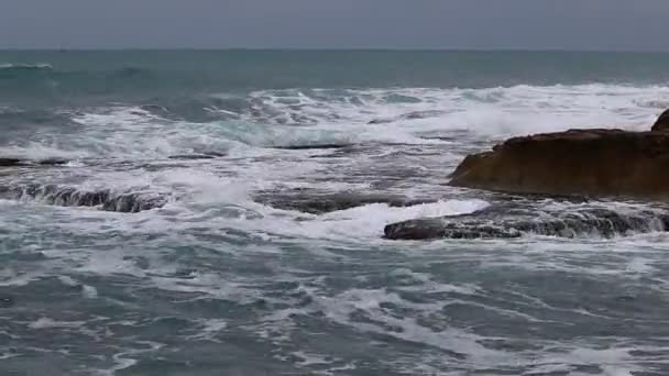 地中海の海岸 — ストック動画