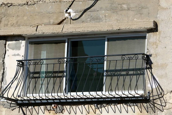 Вікна та балкони в Хайфі — стокове фото