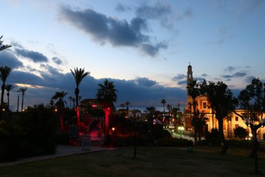 akşam şehir Yafa'nın 