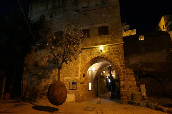 Βράδυ πόλη Jaffa — Φωτογραφία Αρχείου