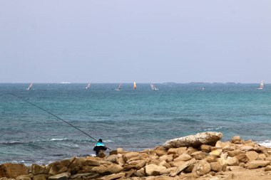 Akdeniz kıyısında 