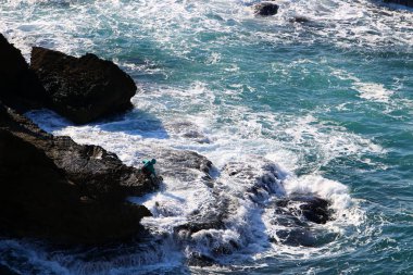 Akdeniz kıyısında 