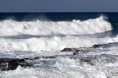 Akdeniz kıyısında 