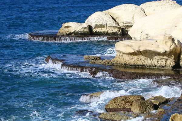 Costa do Mar Mediterrâneo — Fotografia de Stock