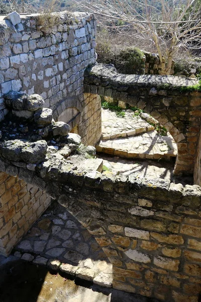 Las ruinas de la aldea de los maronitas — Foto de Stock