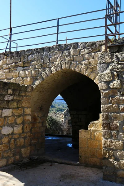 Las ruinas de la aldea de los maronitas — Foto de Stock