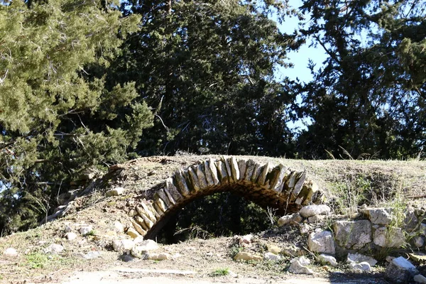 As ruínas da aldeia dos maronitas — Fotografia de Stock
