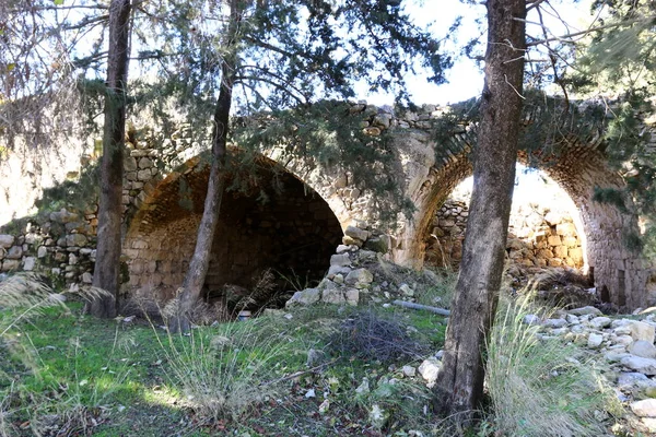 Las ruinas de la aldea de los maronitas —  Fotos de Stock