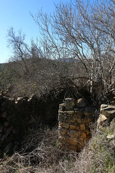 Руины деревни маронитов — стоковое фото