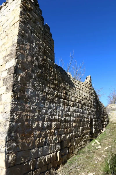 Ruinerna av byn Maroniterna — Stockfoto
