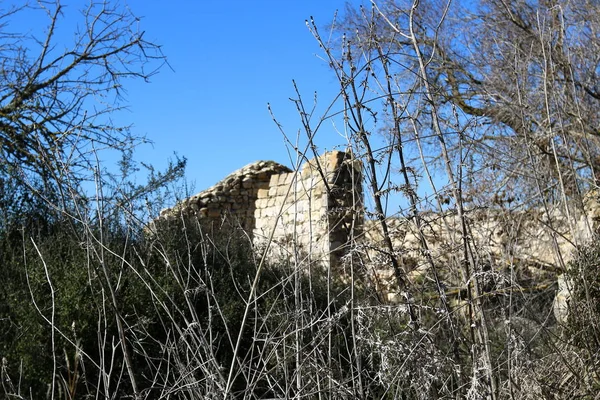 The ruins of the village of the Maronites — Stock Photo, Image