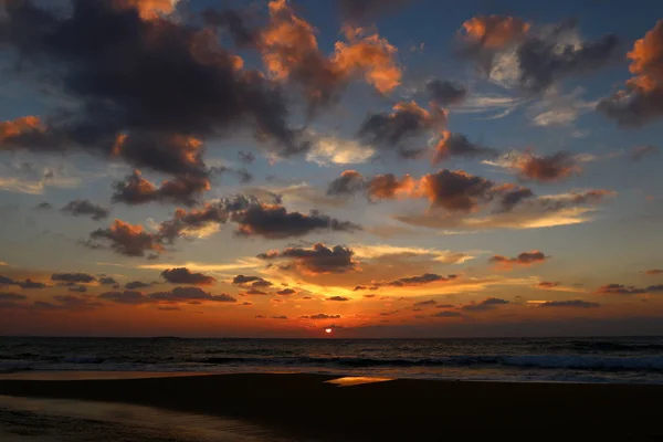 Sunset on the Mediterranean Sea — Stock Photo, Image