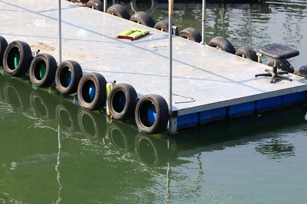 Jetty on the coast — Stock Photo, Image