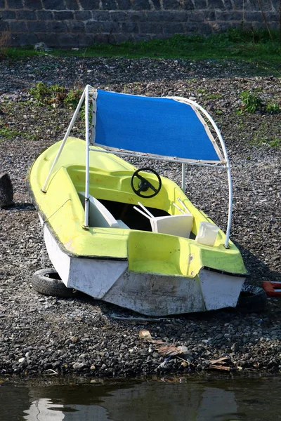 Boot am Strand — Stockfoto