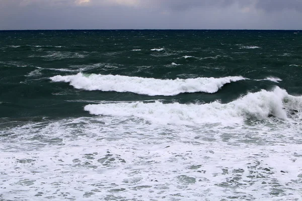 Shore of the Mediterranean Sea — Stock Photo, Image