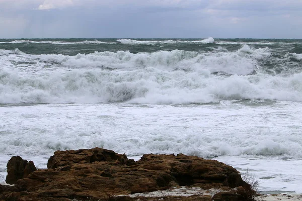 Riva del Mar Mediterraneo — Foto Stock