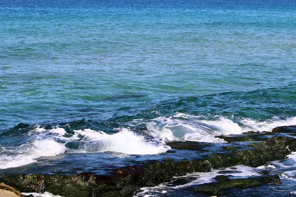 Orilla del Mar Mediterráneo — Foto de Stock