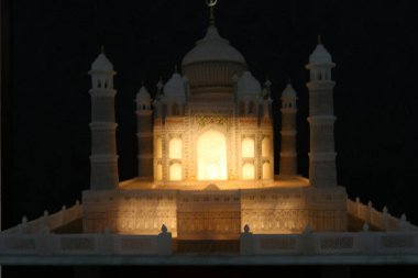 Agra, Hindistan bulunan taj Mahal - Türbesi - Camii 