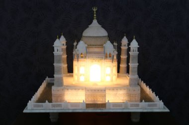Agra, Hindistan bulunan taj Mahal - Türbesi - Camii 
