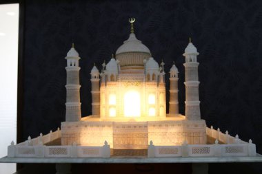 Agra, Hindistan bulunan taj Mahal - Türbesi - Camii 