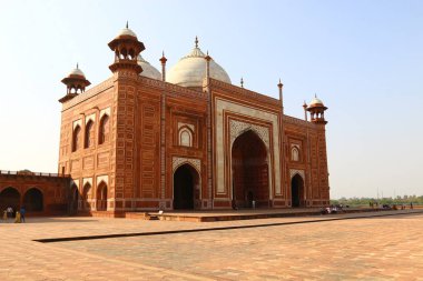 Agra, Hindistan bulunan taj Mahal - Türbesi - Camii 