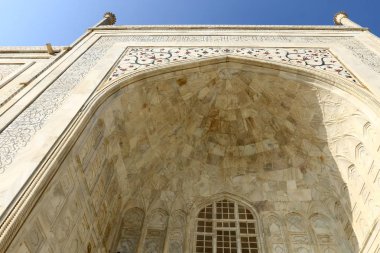 Agra, Hindistan bulunan taj Mahal - Türbesi - Camii 