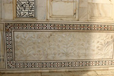 Agra, Hindistan bulunan taj Mahal - Türbesi - Camii 