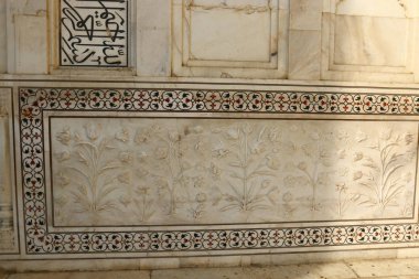 Agra, Hindistan bulunan taj Mahal - Türbesi - Camii 