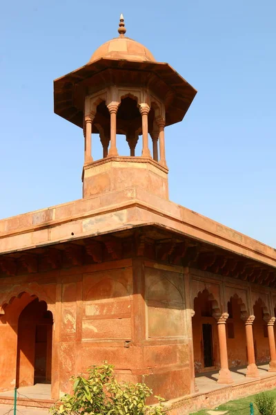 泰姬玛哈陵-清真寺，位于印度阿格拉 — 图库照片