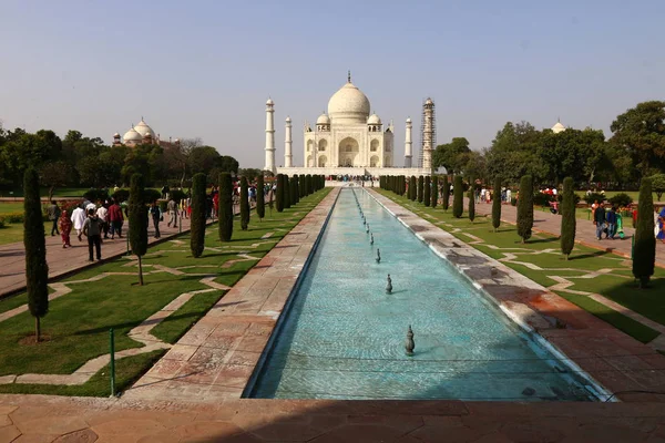 Taj Mahal-무덤-모스크, 아그라, 인도에 있는 — 스톡 사진